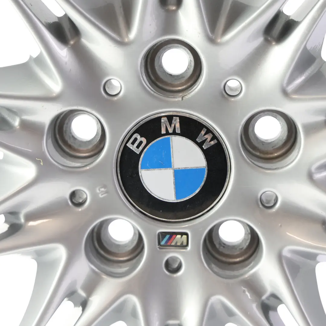 BMW E46 E85 Argent Avant Aluminium Jante Alliage 18" 8J ET:47 M Rayons - SKU 7896470-2 - Numéro de pièce 7896470