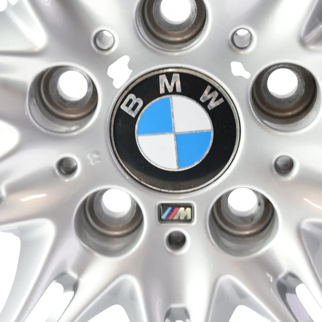 BMW E46 Z4 E85 Argent Jante En Alliage Arrière 18" 8,5J ET:50 M Double Spoke 135 - SKU 7896490-1 - Numéro de pièce 7896490