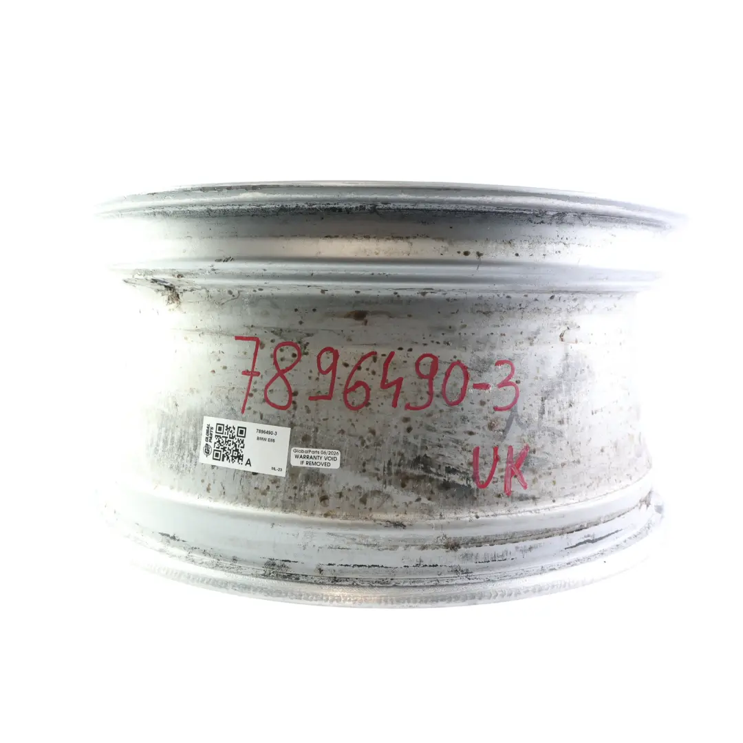 BMW E46 Z4 E85 Silver Rear Alloy Wheel Rim 18" 8,5J ET:50 M Double Spoke 135 - SKU 7896490-3 - Part number 7896490