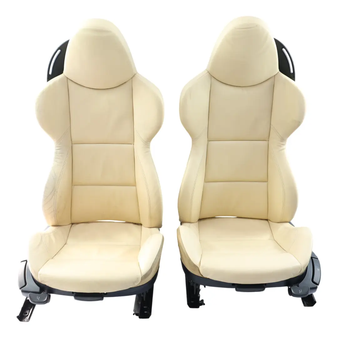 Front Seats Heated Leather Walknappa Champagner Left Right N/O/S Set to BMW Z4 E85 with Part number 7918213 BMW Z4 E85 Front Seats Heated Leather Walknappa Champagner Left Right N/O/S Set - SKU 7918213 - Part number 7918213