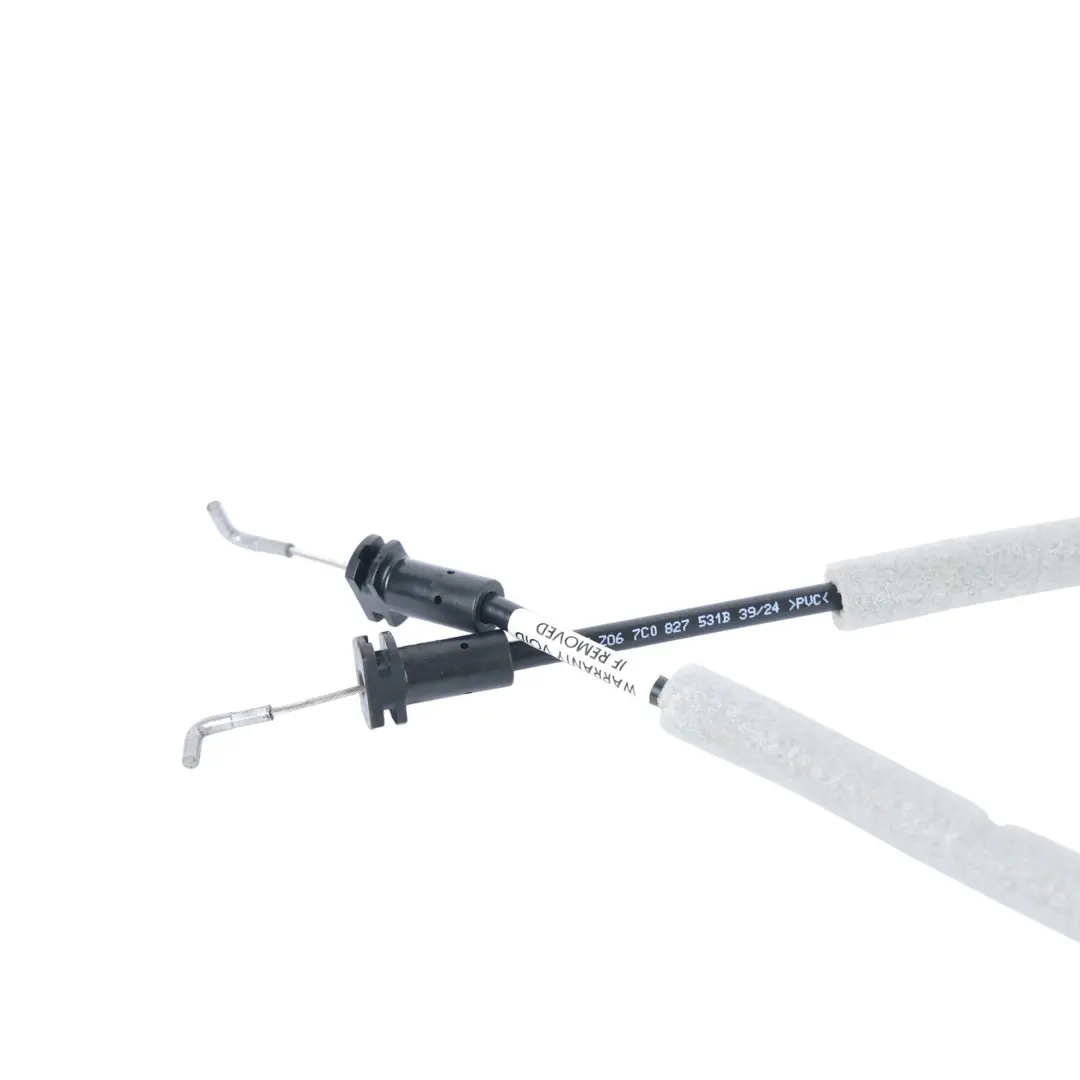 Door Bowden Cable Linkage Upper Left N/S 7C0827532M to Volkswagen Crafter SY Rear with Part number 7C0827531B Volkswagen Crafter SY Rear Door Bowden Cable Linkage Upper Left N/S 7C0827532M - SKU 7C0827531B - Part number 7C0827531B