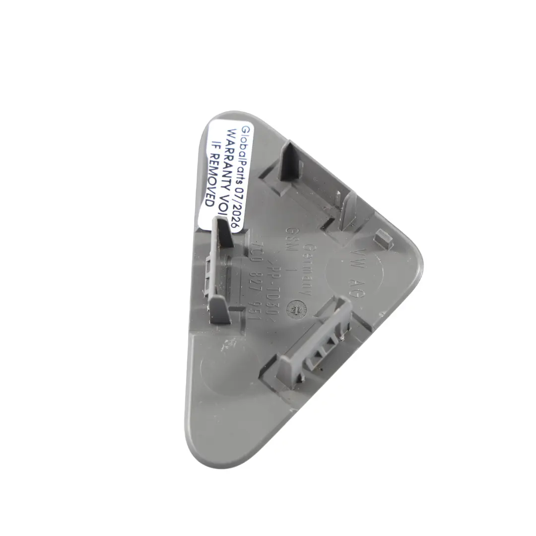 VW Crafter SY TR Tailgate Boot Trim Cover Plug Panel Palladium Grey - SKU 7C0827951 - Part number 7C0827951