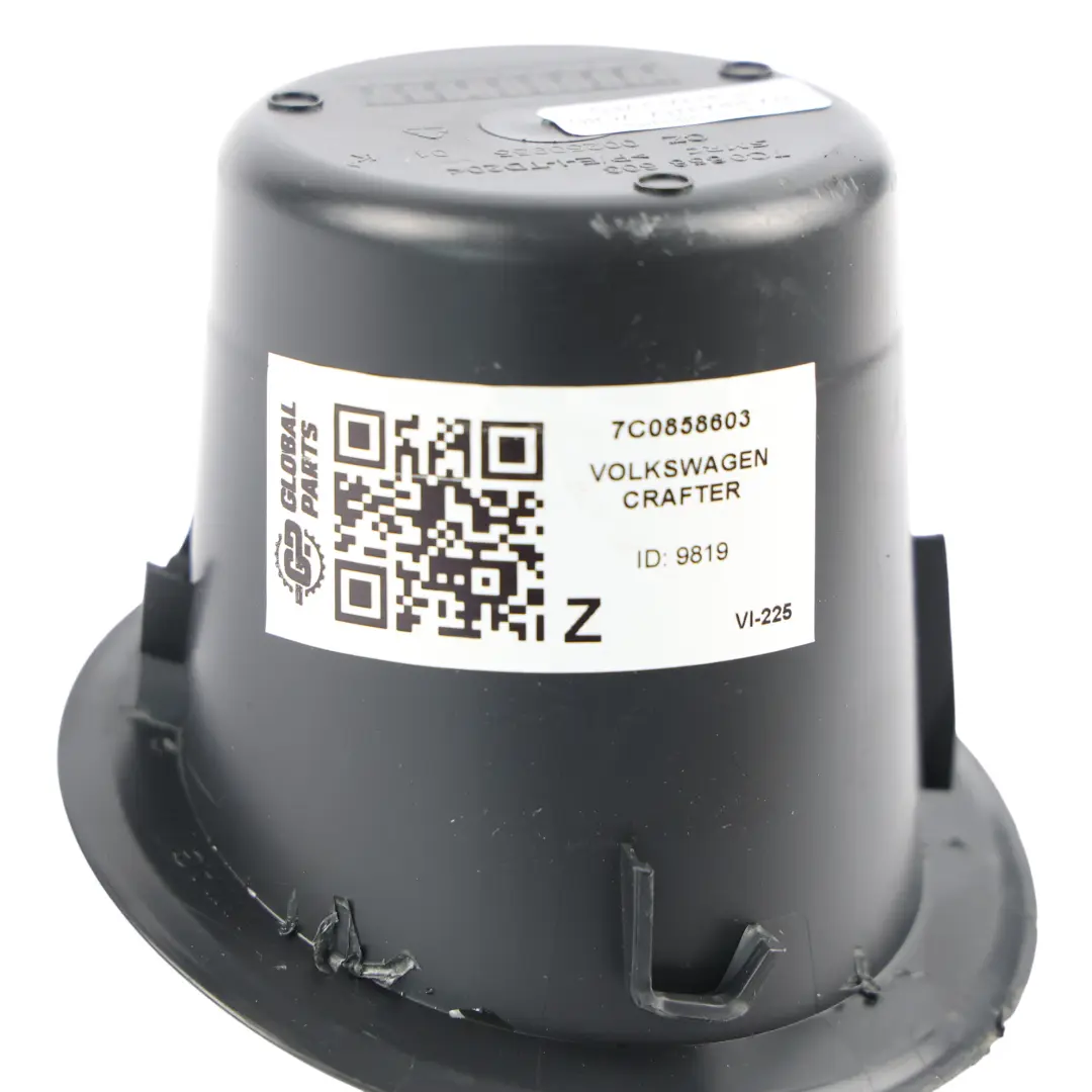 Volkswagen Crafter SY Dashboard Cup Holder Trim Cover Black Left N/S - SKU 7C0858603 - Part number 7C0858603