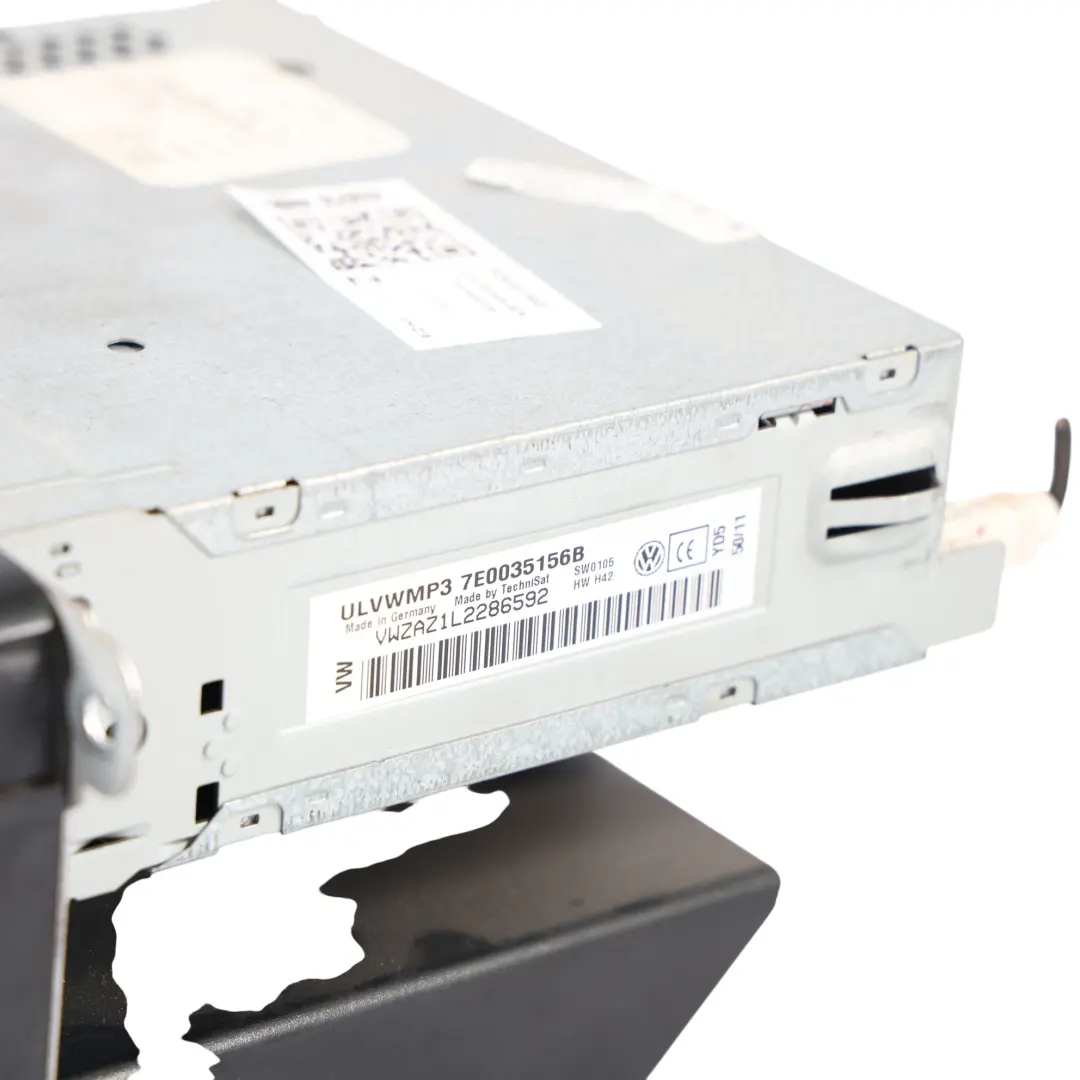 Volkswagen Transporter T5 Golf MK6 Radio CD Spieler Kopfeinheit - SKU 7E0035156B-1 - Teilenummer 7E0035156B