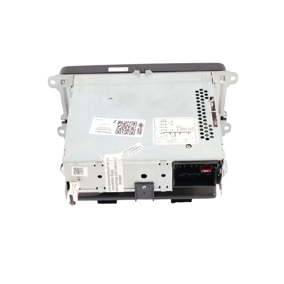 Volkswagen Transporter T5 Golf Mk6 Autoradio Lettore CD Unità - SKU 7E0035156B-1 - Numero di parte 7E0035156B