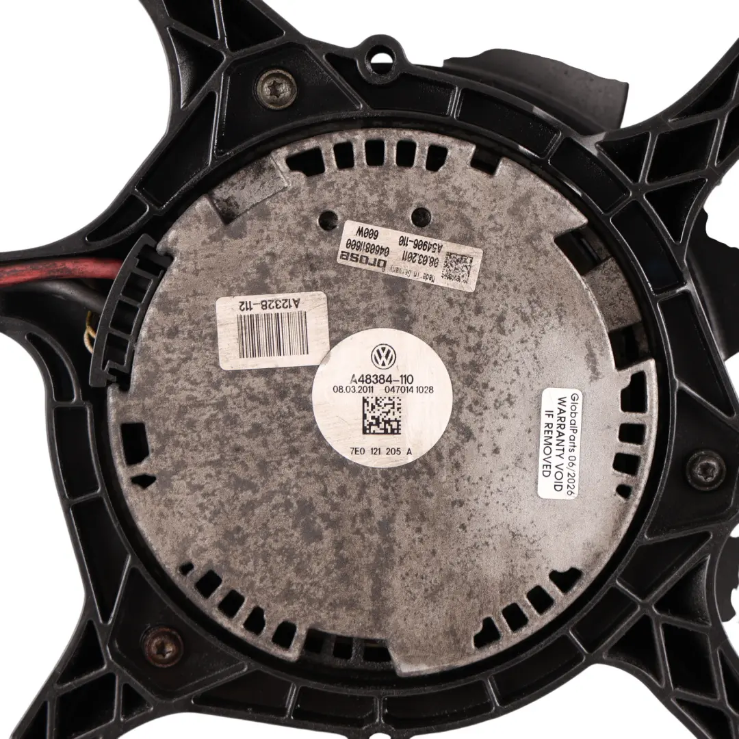 Volkswagen Transporter T5 Radiator Cooling Fan Shroud 2.0 Diesel - SKU 7E0121205A - Part number 7E0121205A