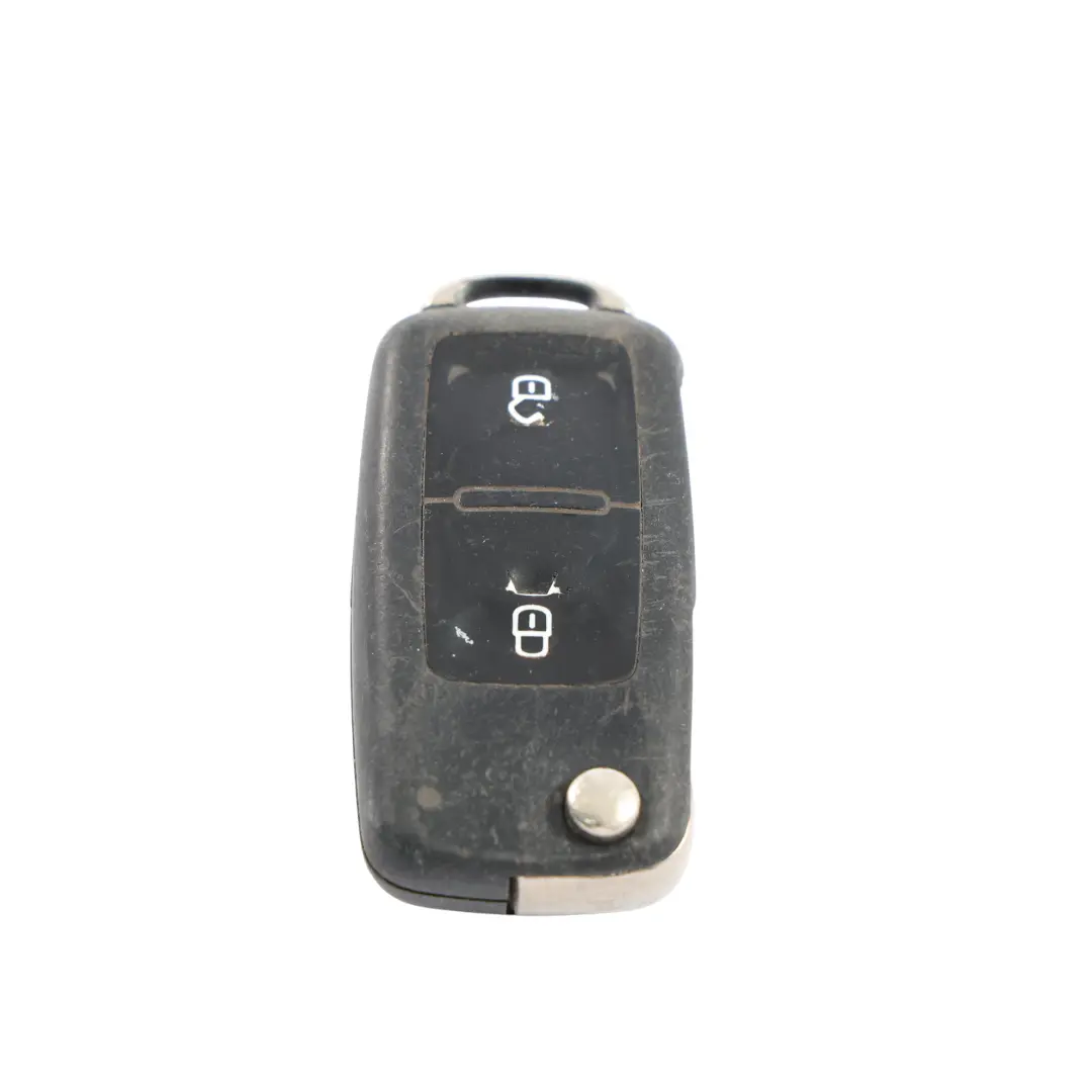 Llave Mando Plegable 2 Botones 434MHZ para Volkswagen Transporter T5 con número de pieza 7E0837202AD Volkswagen Transporter T5 Llave Mando Plegable 2 Botones 434MHZ - SKU 7E0837202AD - Número de pieza 7E0837202AD