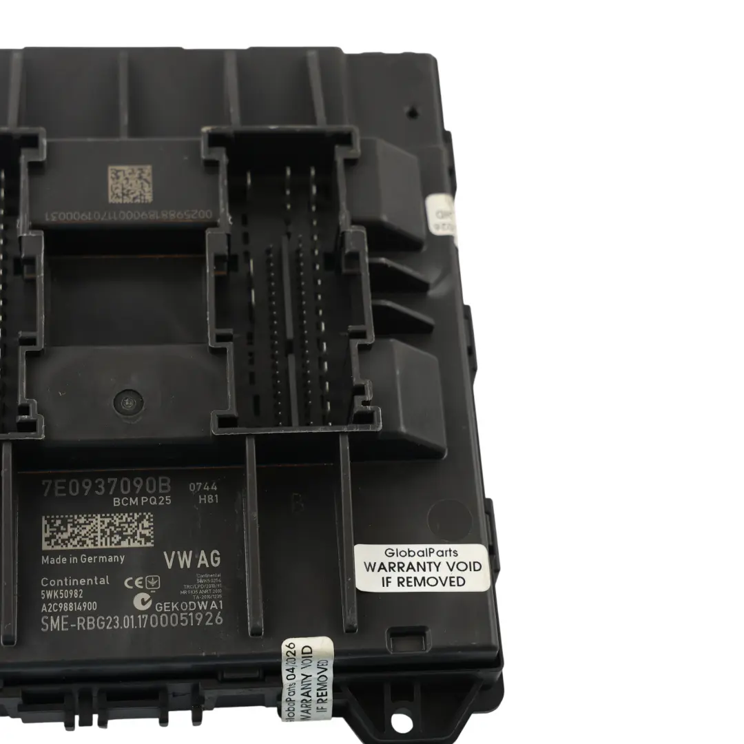 Modulo Controllo 433MHZ 2.0 TDI per Volkswagen Transporter T6 BCM con numero di parte 7E0937090B Volkswagen Transporter T6 BCM Modulo Controllo 433MHZ 2.0 TDI - SKU 7E0937090B - Numero di parte 7E0937090B
