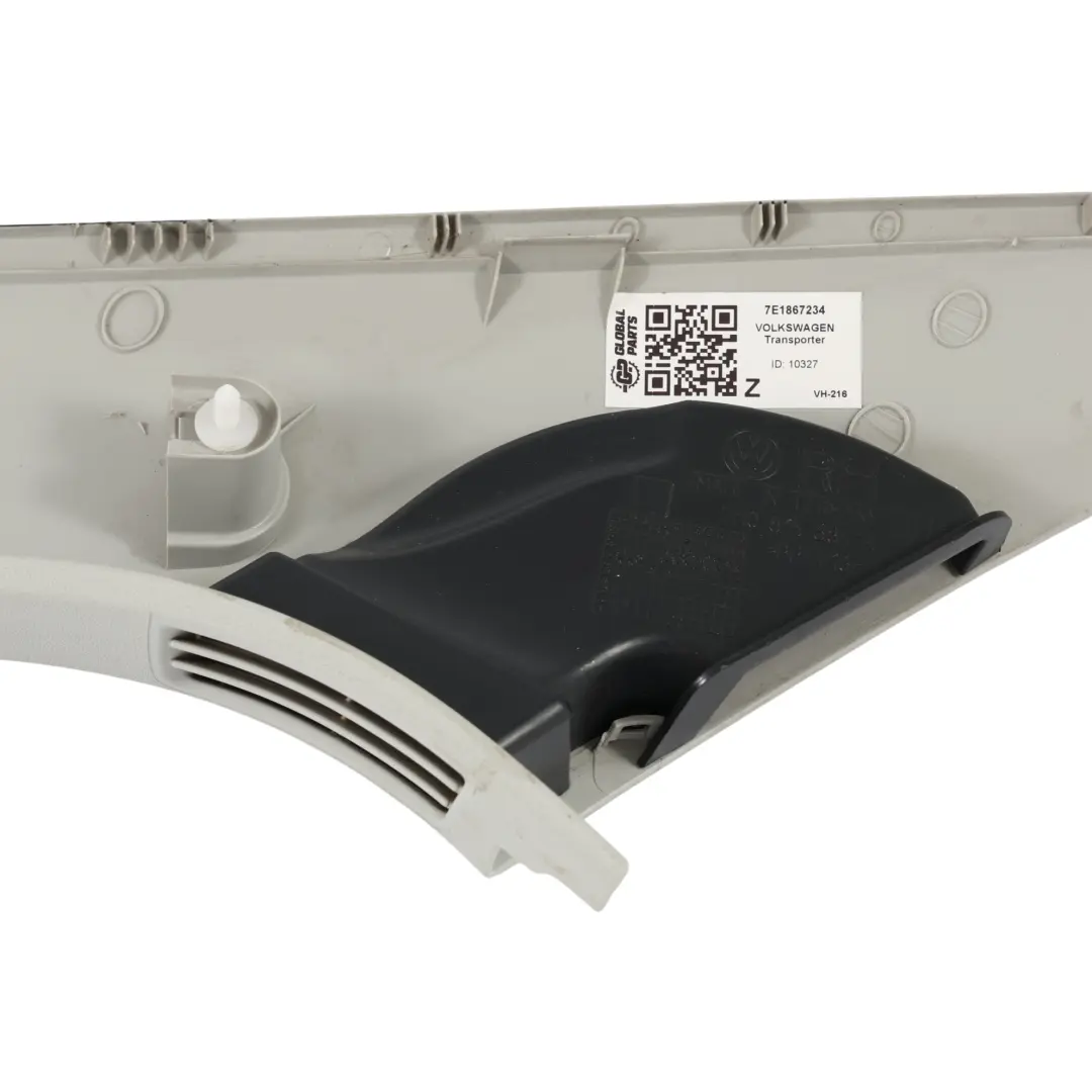 Volkswagen Transporter T5 Moldura Pilar A Interior Delantero Derecho - SKU 7E1867234 - Número de pieza 7E1867234