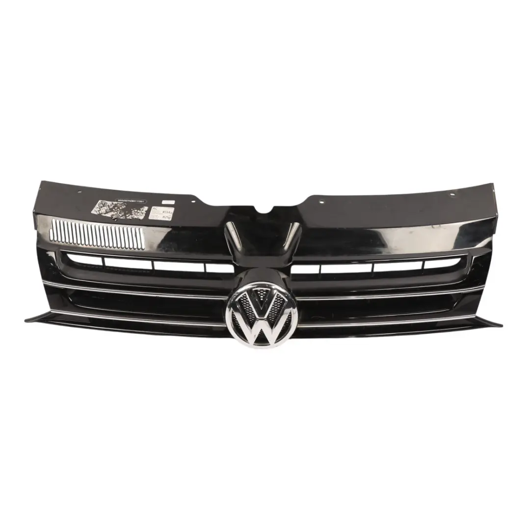Volkswagen Transporter T5 Front Grille Bumper Radiator Cover Black - SKU 7E5853651 - Part number 7E5853651