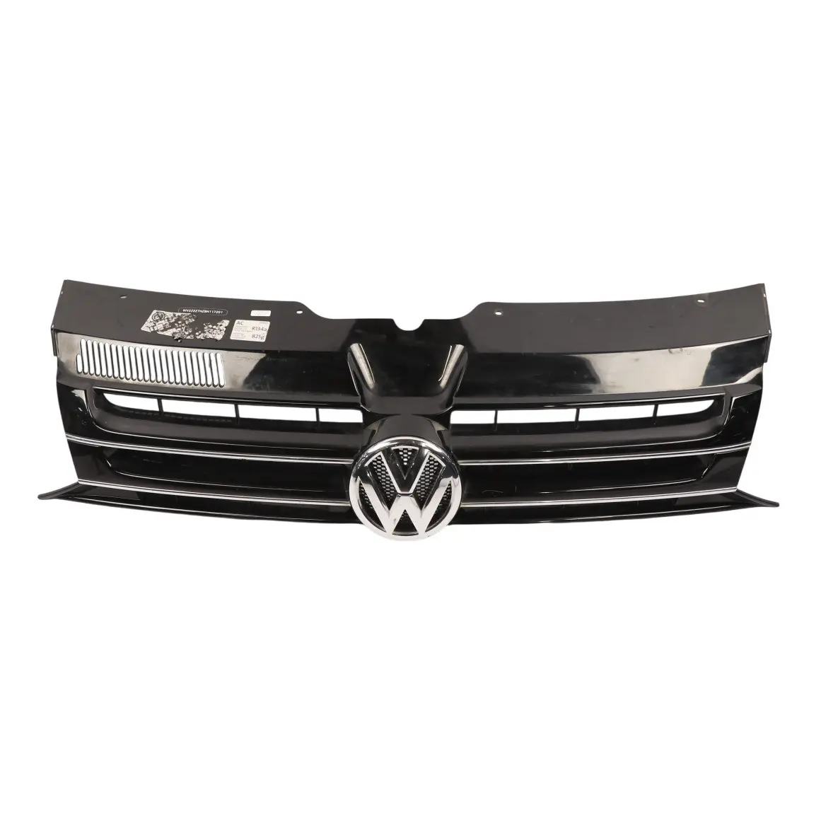 Volkswagen Transporter T5 Első Hűtőrács Lökhárító Borítás Fekete 7E5853651