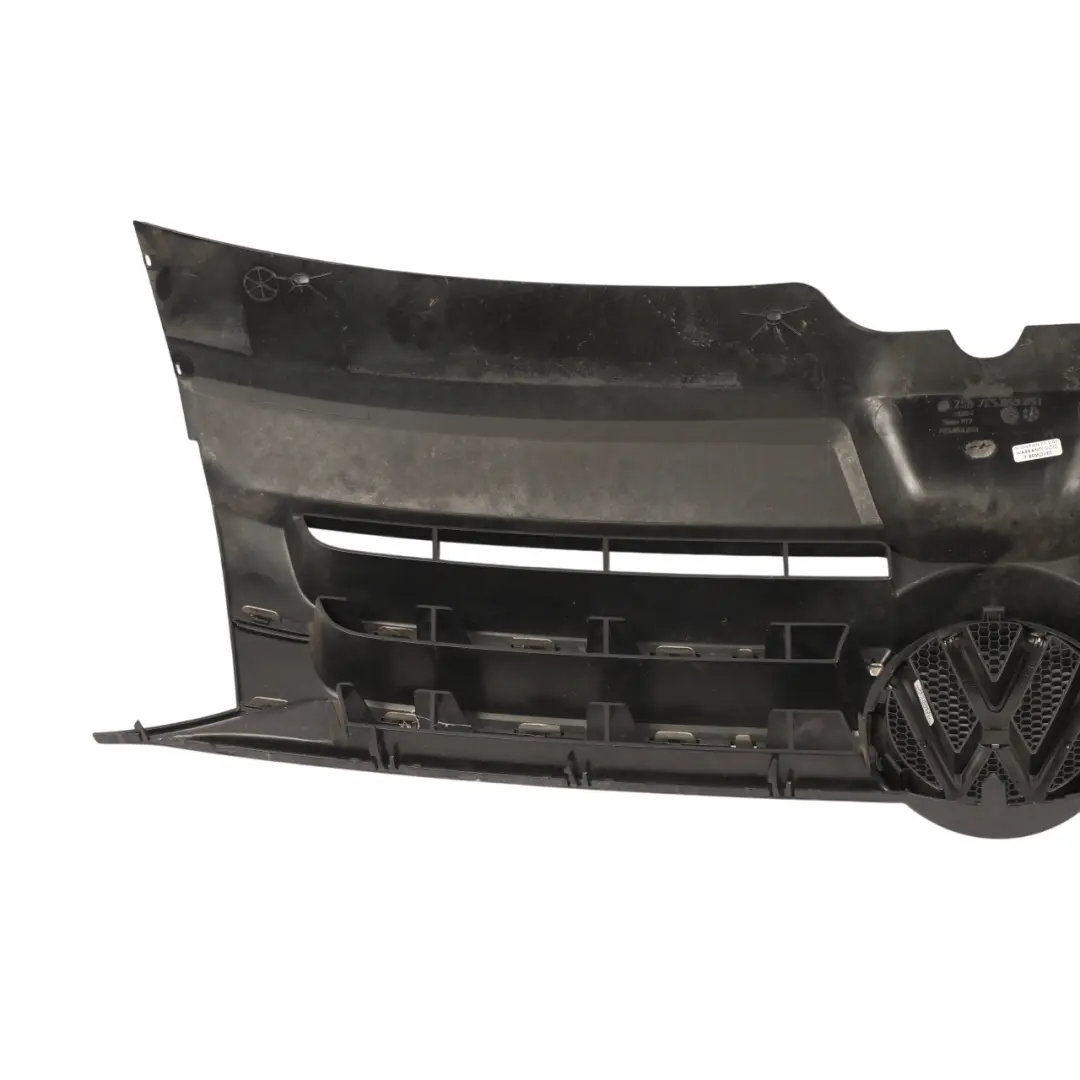 Volkswagen Transporter T5 Front Grille Bumper Radiator Cover Black - SKU 7E5853651 - Part number 7E5853651