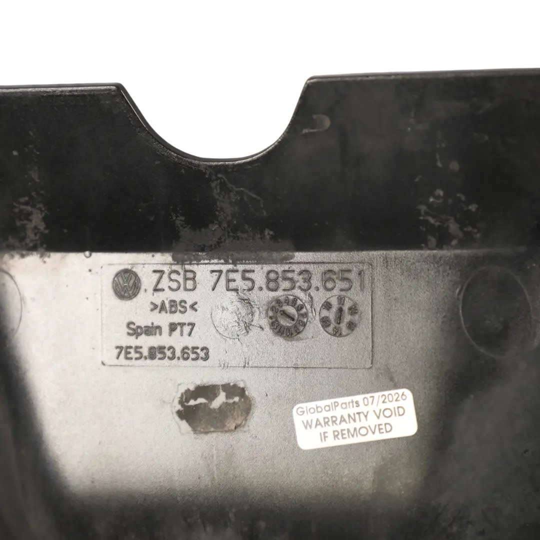 Volkswagen Transporter T5 Front Grille Bumper Radiator Cover Black - SKU 7E5853651 - Part number 7E5853651
