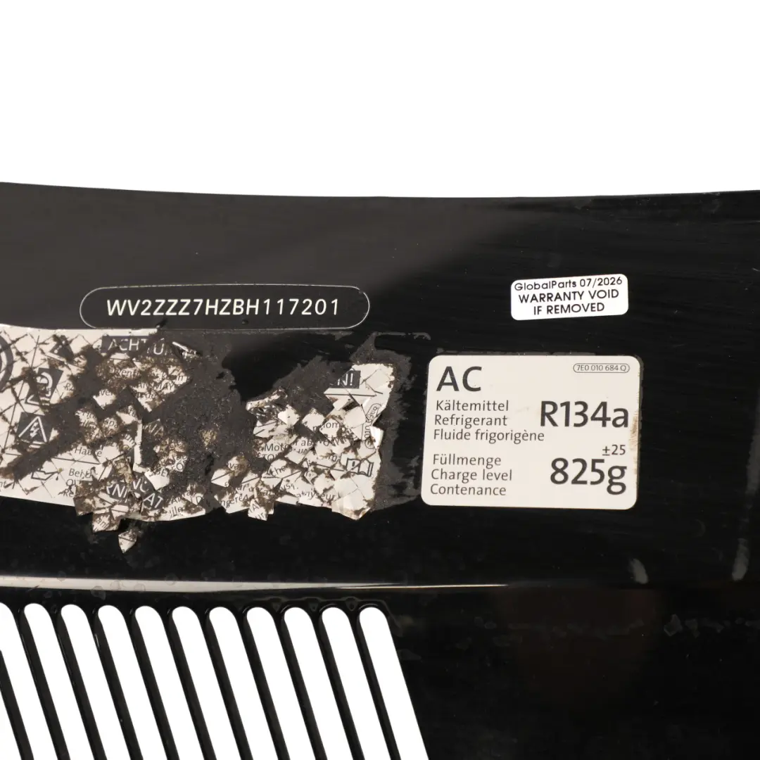 Front Grille Bumper Radiator Cover Black to Volkswagen Transporter T5 with Part number 7E5853651 Volkswagen Transporter T5 Front Grille Bumper Radiator Cover Black - SKU 7E5853651 - Part number 7E5853651