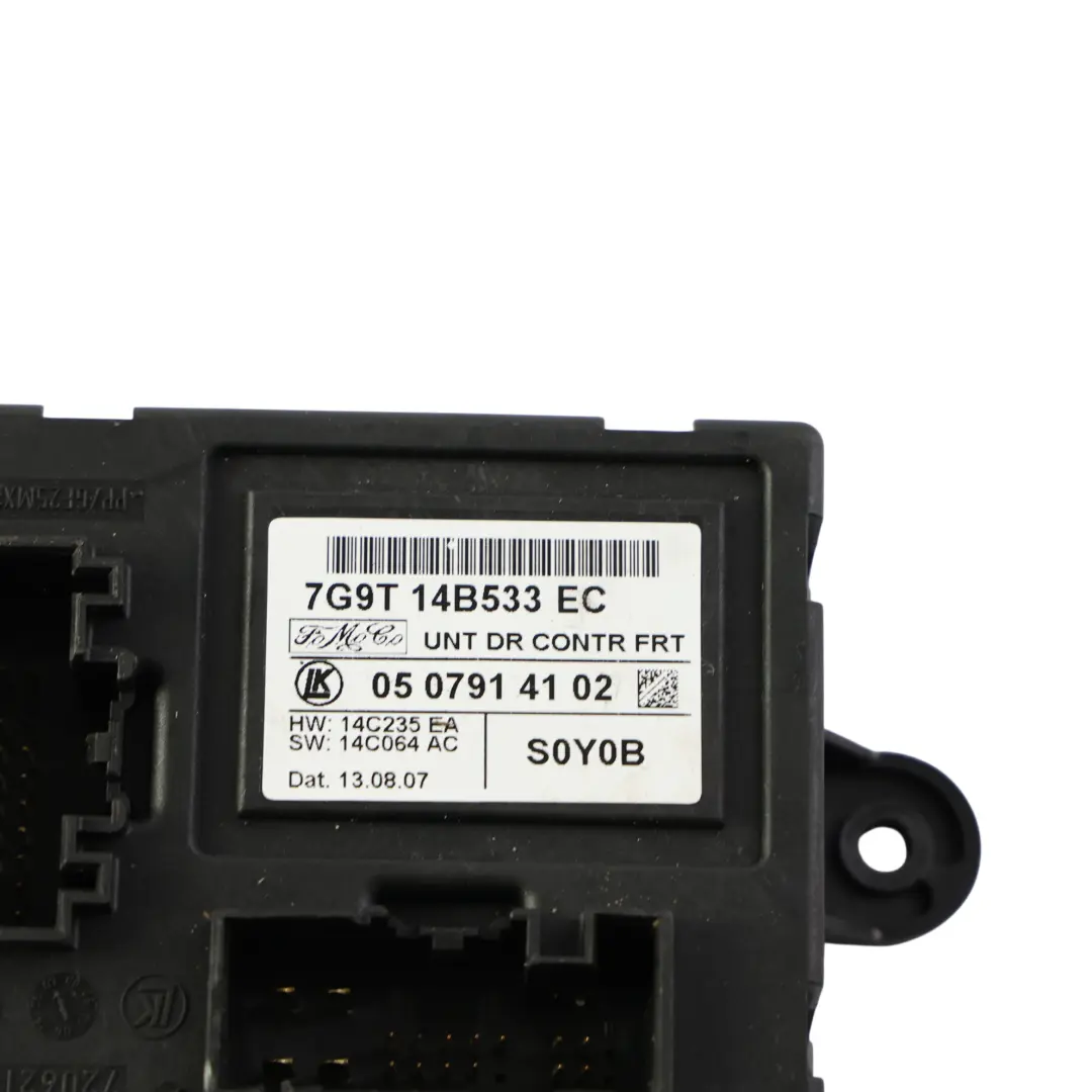 Land Rover Freelander 2 L359 Fahrer Tür Steuergerät ECU Modul - SKU 7G9T-14B533-EC - Teilenummer 7G9T-14B533-EC