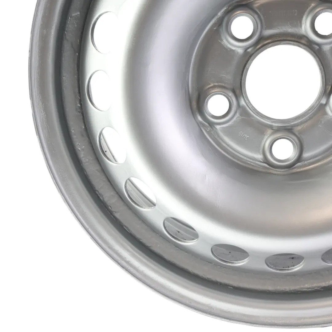 VW T5 Felga Stalowa Srebrna 16" ET:51 6,5J - SKU 7H0601027D - Numer Części 7H06010270