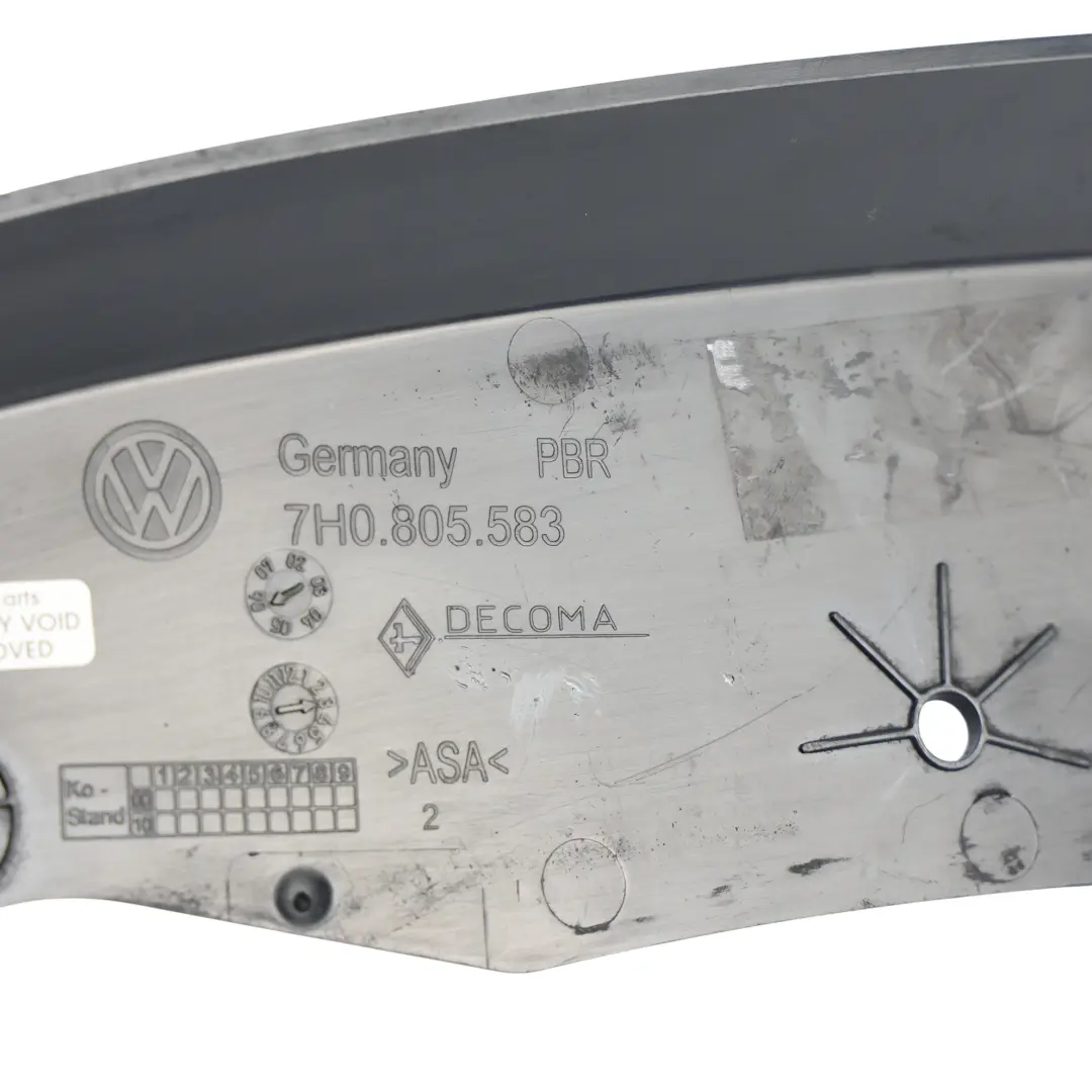 Volkswagen Transporter T5 Modanatura Faro Superiore Destro - SKU 7H0805583 - Numero di parte 7H0805583