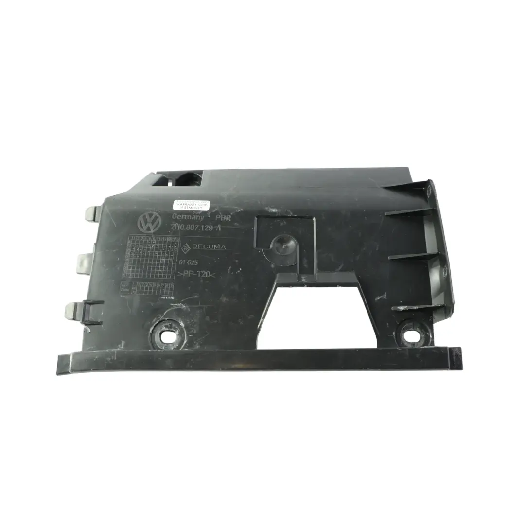 Bumper Corner Bracket Left N/S to Volkswagen Transporter T5 Rear with Part number 7H0807129A Volkswagen Transporter T5 Rear Bumper Corner Bracket Left N/S - SKU 7H0807129A - Part number 7H0807129A