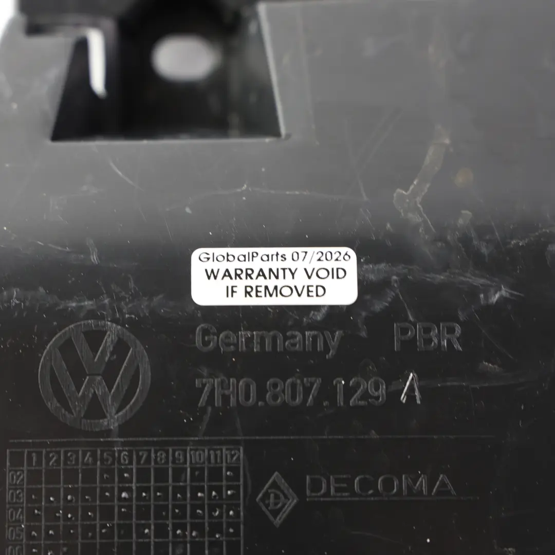 Volkswagen Transporter T5 Rear Bumper Corner Bracket Left N/S - SKU 7H0807129A - Part number 7H0807129A