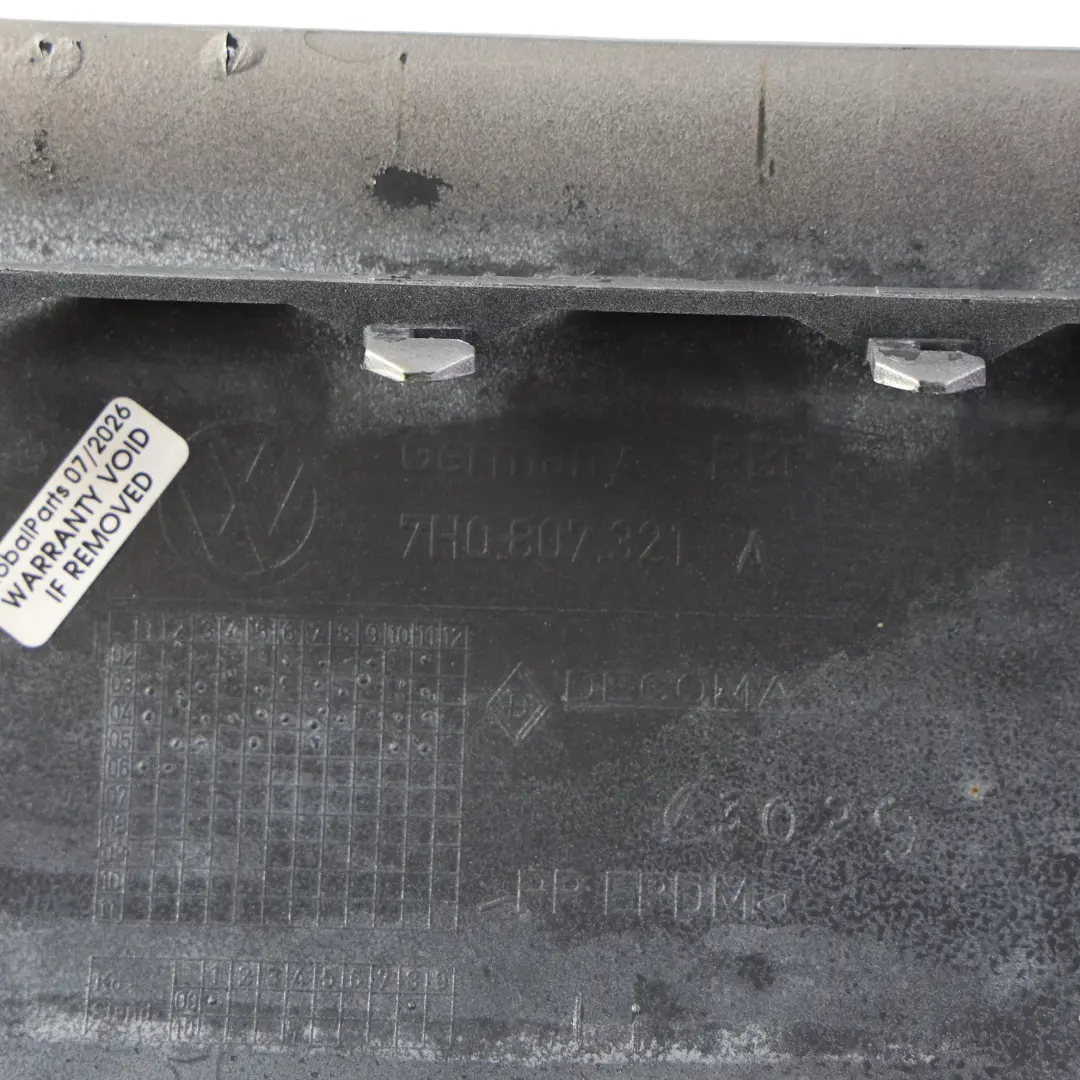 Stoßstange Ecke Hinten Links Silber A7W für Volkswagen Transporter T5 mit Teilenummer 7H0807321A Volkswagen Transporter T5 Stoßstange Ecke Hinten Links Silber A7W - SKU 7H0807321A-RES - Teilenummer 7H0807321A
