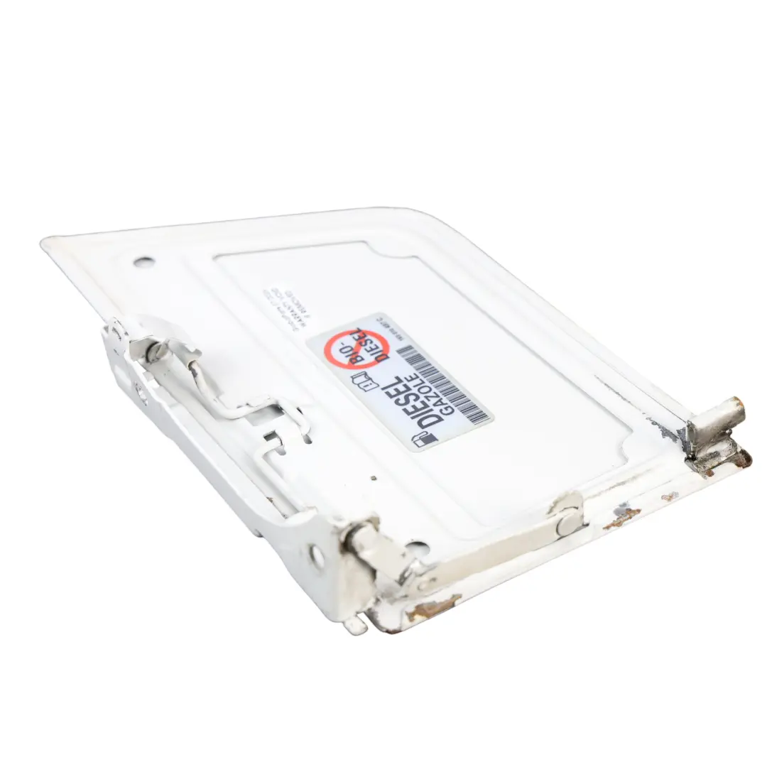 Volkswagen Transporter T5 Fuel Filler Flap Cover Candy White B9A F9E - SKU 7H0809905E-CAN - Part number 7H0809905E