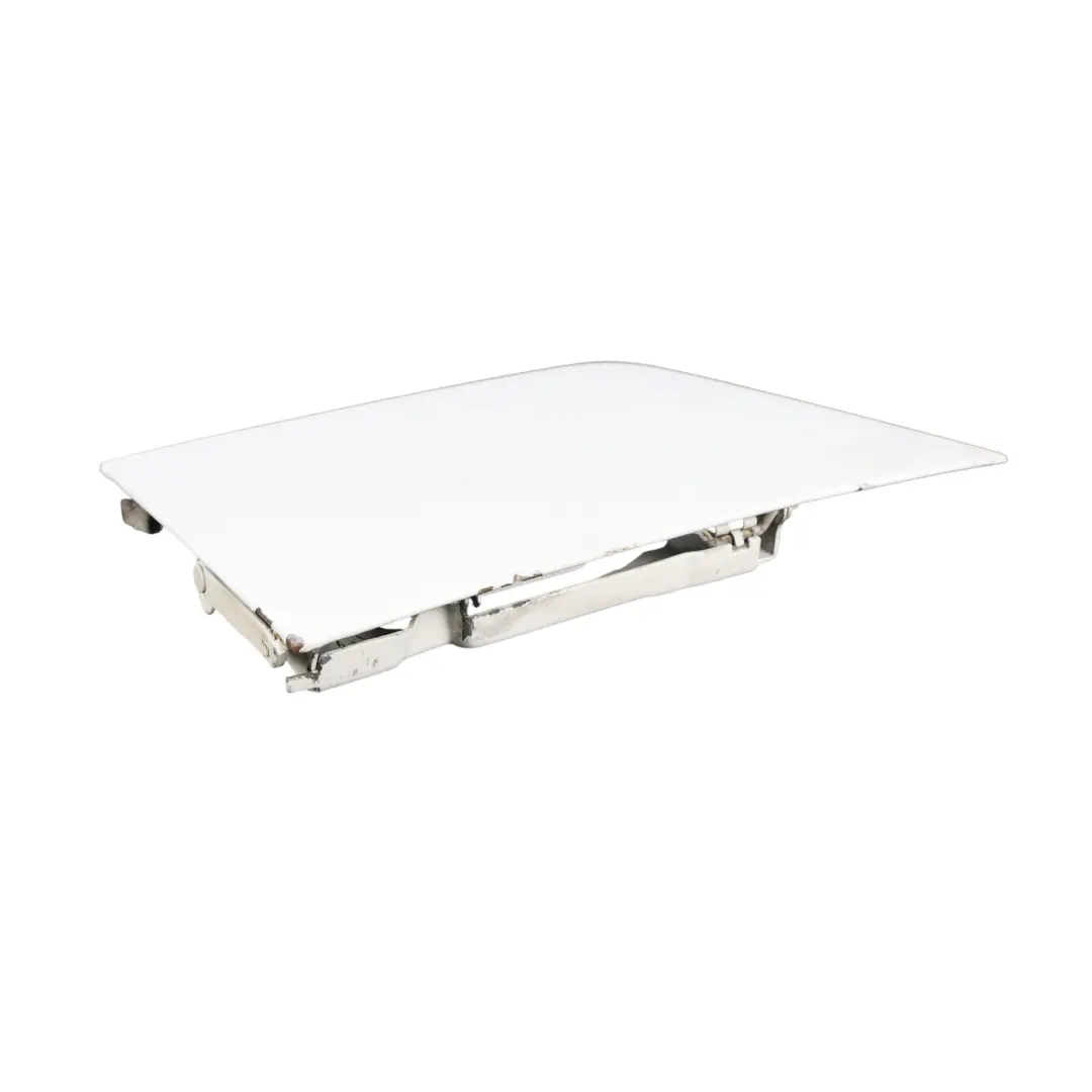 Volkswagen Transporter T5 Fuel Filler Flap Cover Candy White B9A F9E - SKU 7H0809905E-CAN - Part number 7H0809905E