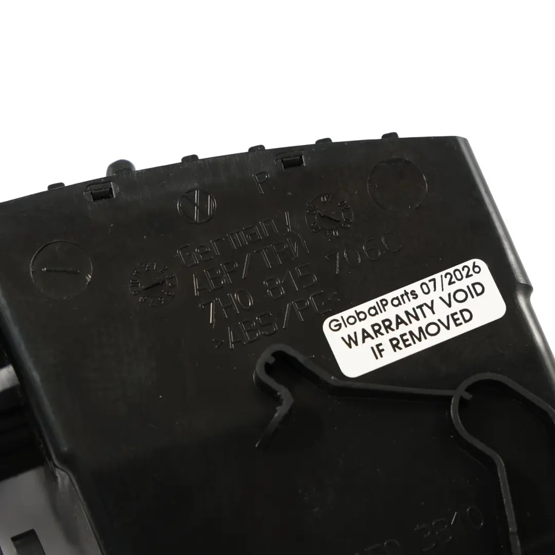 Volkswagen Transporter T5 Armaturenbrett Lüftungsgitter Mitte Rechts - SKU 7H0815706C - Teilenummer 7H0815706C