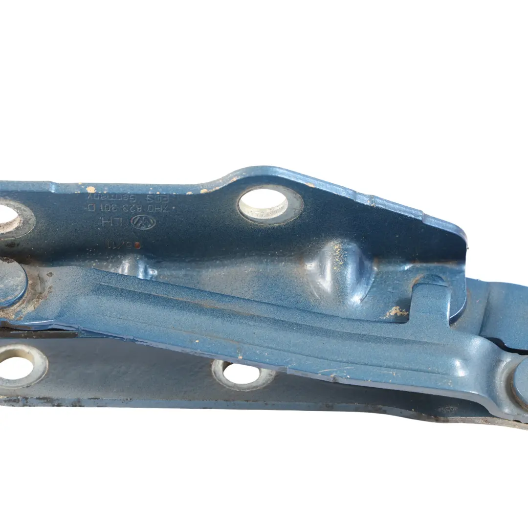 Volkswagen Transporter T5 Motorhaube Scharnier Links Olympia Blau Perleffekt A5K - SKU 7H0823301D-OBP - Teilenummer 7H0823301D