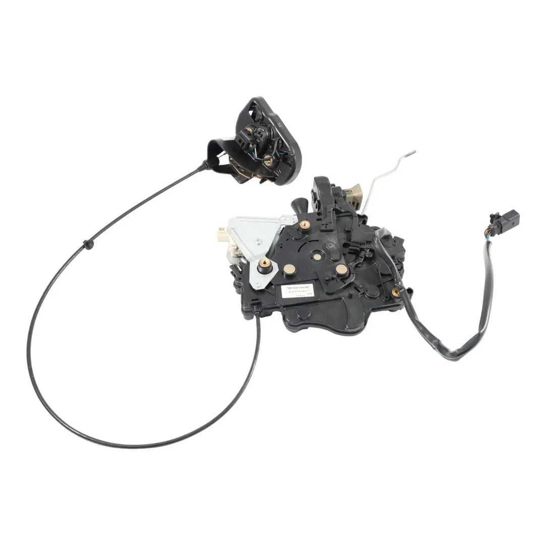 Volkswagen T5 Door Lock Mechanism Internal Sliding Side O/S - SKU 7H0843654BP - Part number 7H0843654BP
