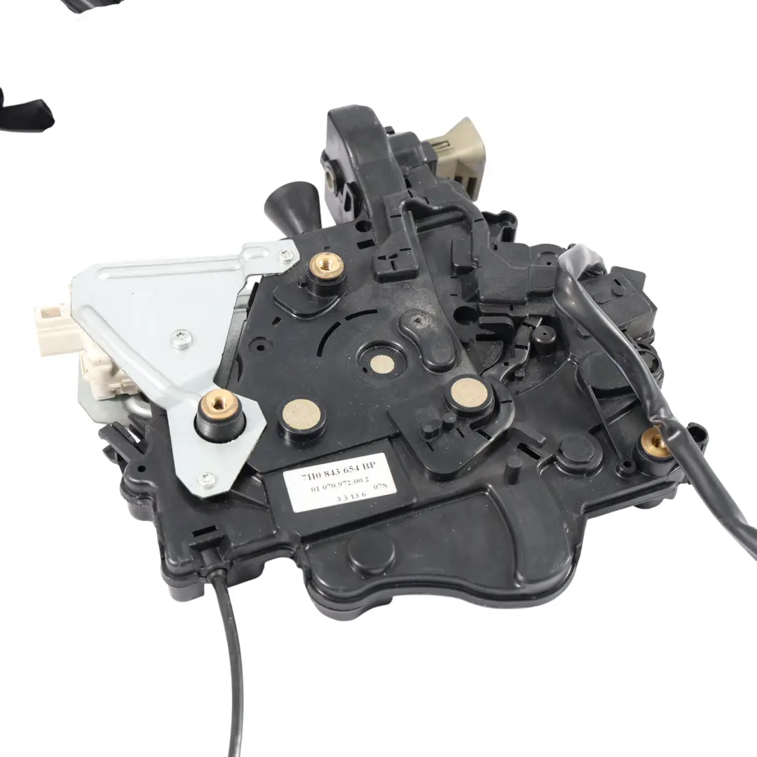 Volkswagen T5 Mecanismo Cerradura Puerta Lateral Corredera Derecha - SKU 7H0843654BP - Número de pieza 7H0843654BP
