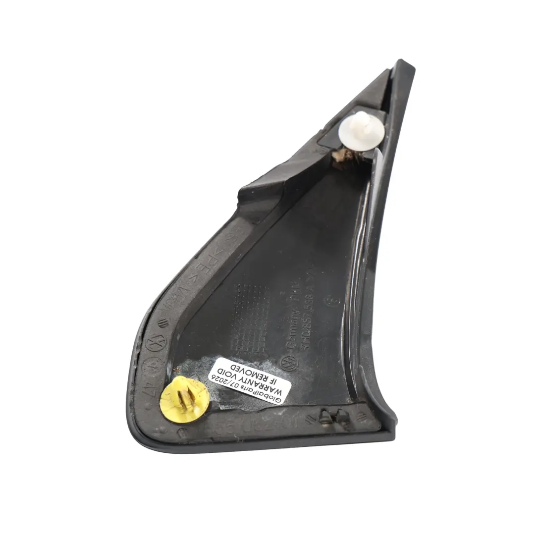 Door Wing Mirror Triangle Cap Right O/S to Volkswagen Transporter T5 with Part number 7H0857538A Volkswagen Transporter T5 Door Wing Mirror Triangle Cap Right O/S - SKU 7H0857538A - Part number 7H0857538A