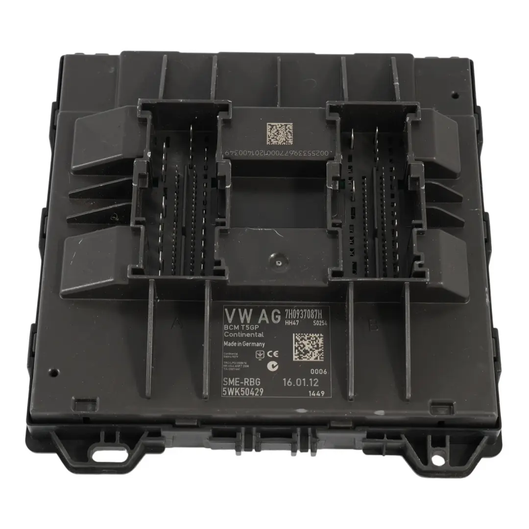Volkswagen Transporter T5 Karosserie Steuergerät BCM - SKU 7H0937087H - Teilenummer 7H0937087H