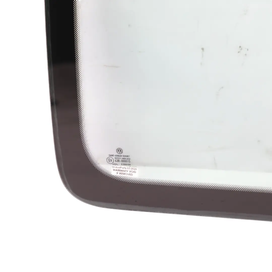 Side Window Glass Green Rear Right O/S to Volkswagen VW Transporter T5 with Part number 7H1845332BD Volkswagen VW Transporter T5 Side Window Glass Green Rear Right O/S - SKU 7H1845332BD - Part number 7H1845332BD