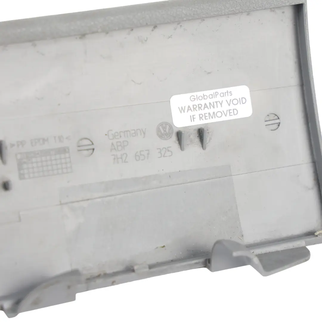 VW Volkswagen Transporter T5 Cup Holder Ashtray Cover Trim Panel Grey - SKU 7H2657325 - Part number 7H2657325