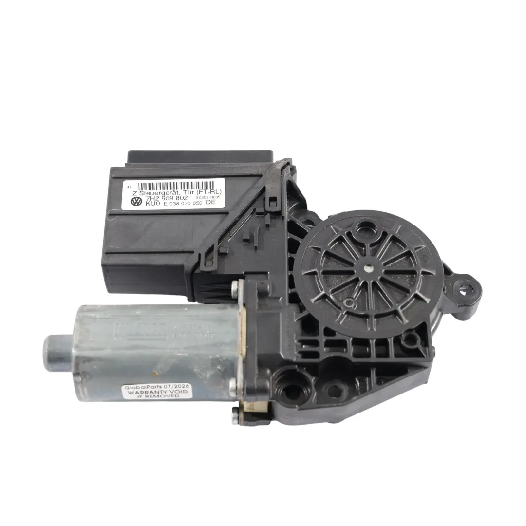 Window Motor Driver Side O/S to VW Volkswagen Transporter T5 Electric with Part number 7H2959802 VW Volkswagen Transporter T5 Electric Window Motor Driver Side O/S - SKU RHD-7H2959802 - Part number 7H2959802