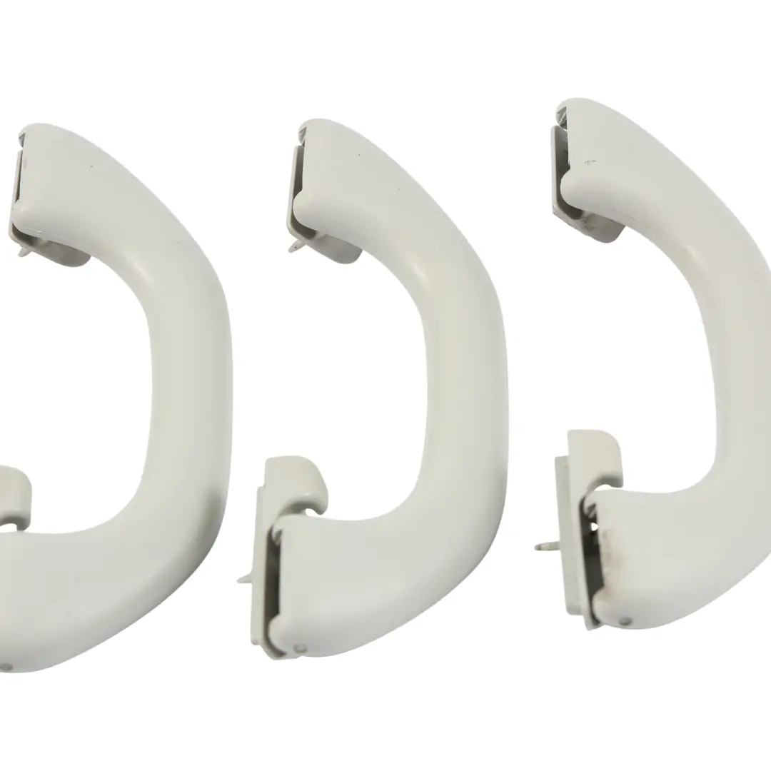 Front Rear Roof Handle Left Right N/O/S Grey SET X6 to VW Transporter T5 with Part number 7H5857607E VW Transporter T5 Front Rear Roof Handle Left Right N/O/S Grey SET X6 - SKU 7H5857607E - Part number 7H5857607E
