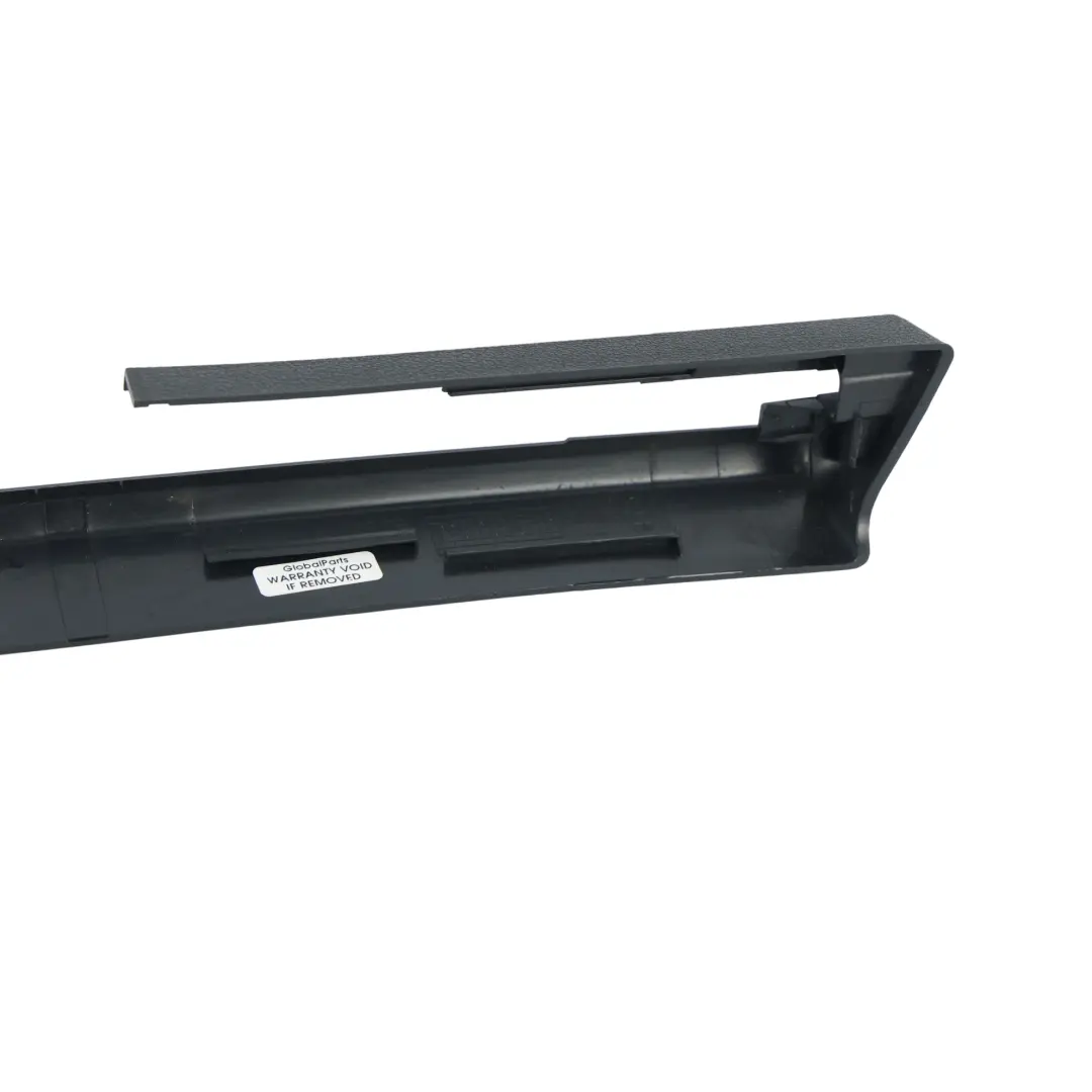 Audi Q7 4L Sitzschiene Abdeckung Blende Vorne Links Schwarz - SKU 7L0881477M - Teilenummer 7L0881477M