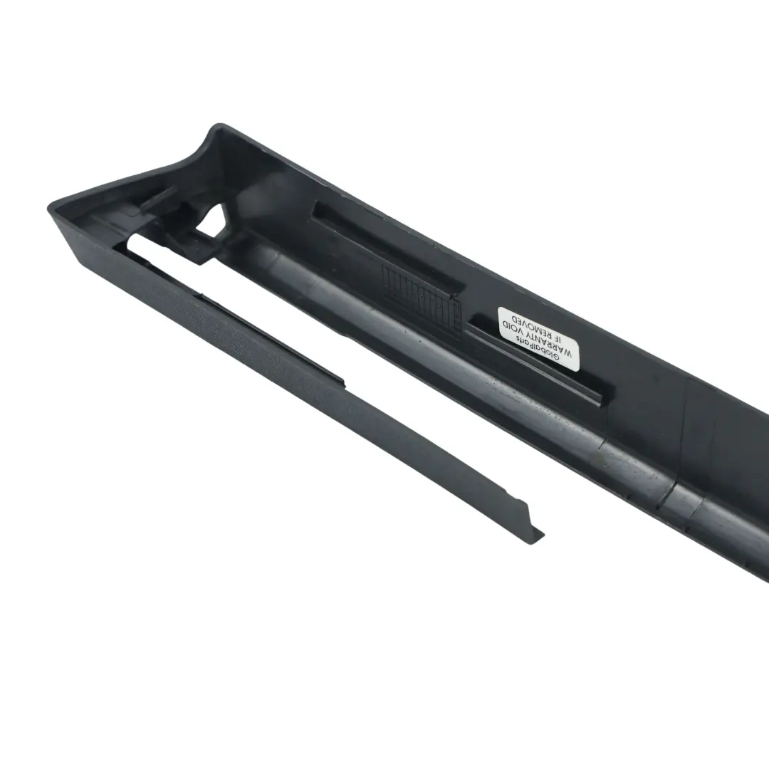 Audi Q7 4L Osłona Prowadnicy Szyny Fotela Przednia Lewa Czarna - SKU 7L0881477M - Numer Części 7L0881477M