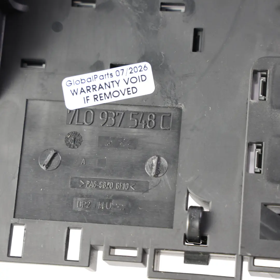 7L Boîtier Fusibles Relais Intérieur 3 pour Audi Q7 4L Volkswagen Touareg à propos du numéro de pièce 7L0937548C Audi Q7 4L Volkswagen Touareg 7L Boîtier Fusibles Relais Intérieur 3 - SKU 7L0937548C - Numéro de pièce 7L0937548C