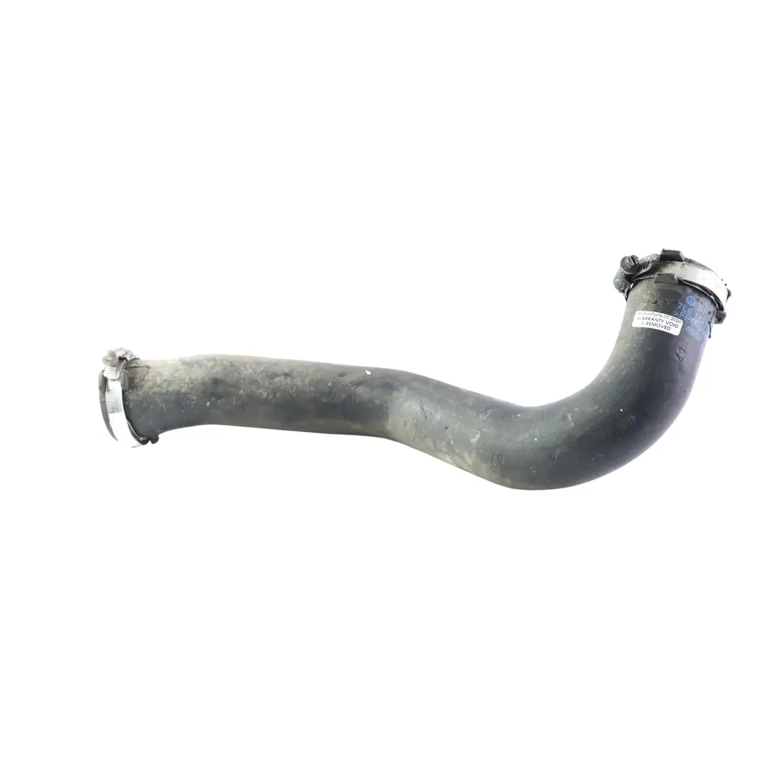 Tubo Manguera Intercooler para Volkswagen Touareg Q7 4L con número de pieza 7L6145737B Volkswagen Touareg Q7 4L Tubo Manguera Intercooler - SKU 7L6145737B - Número de pieza 7L6145737B