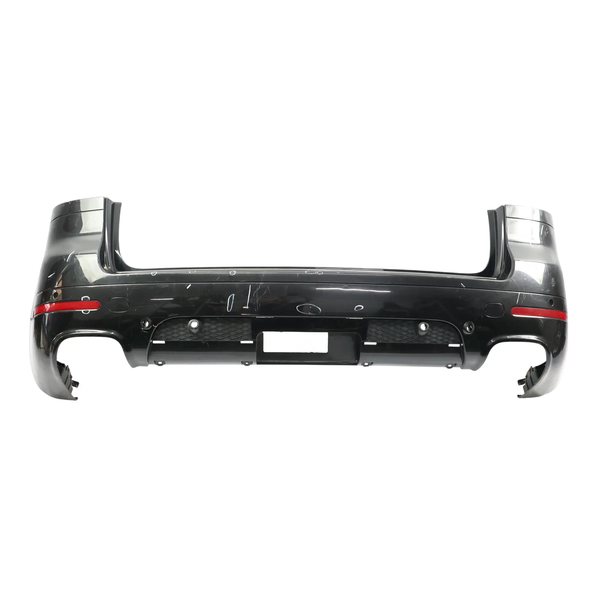 Volkswagen VW Touareg 7L Tylny Zderzak PDC Black Magic Pearl - C9Z