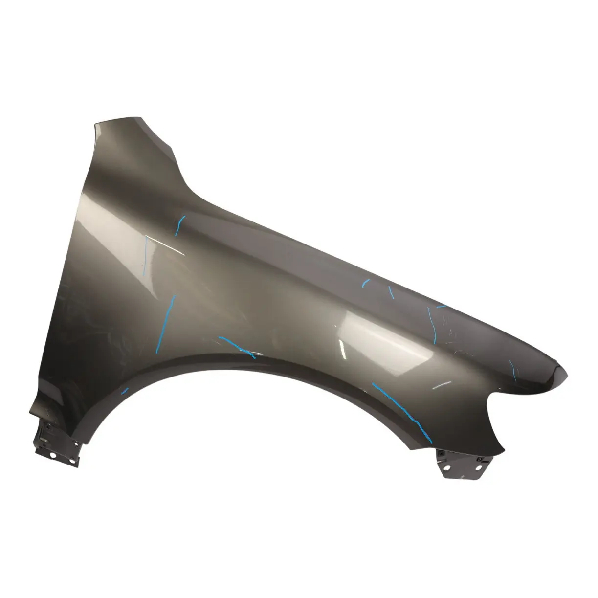 Volkswagen VW Touareg Side Panel Front Right O/S Wing Atacama Grey Metallic R7P