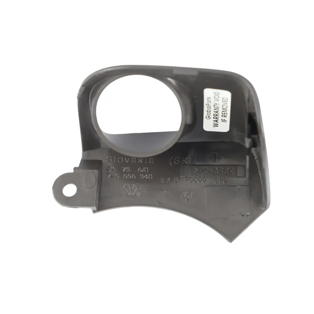 VW Touareg 7L Steering Column Cowl Stalk Surround Trim Right O/S - SKU 7L6858340 - Part number 7L6858340