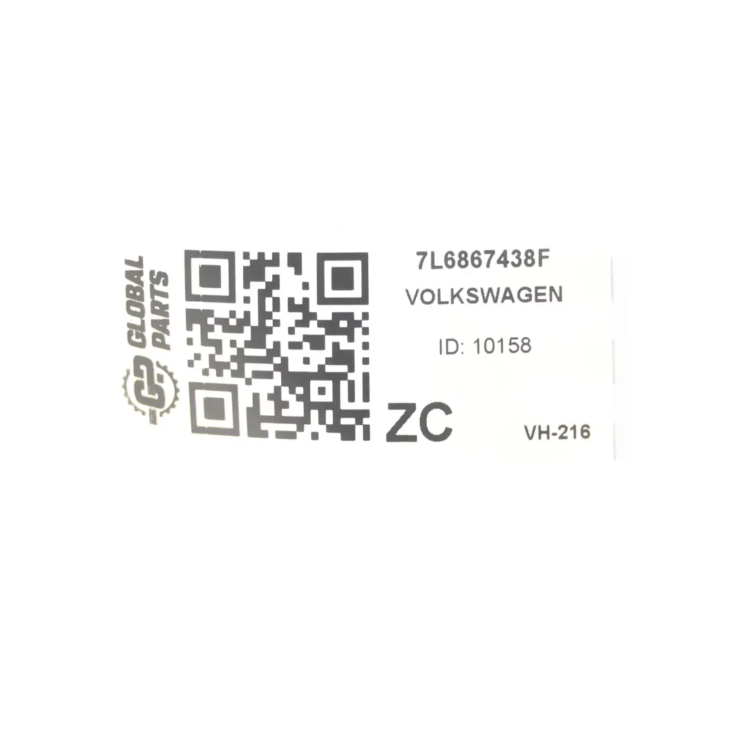 7L Cache Charnière Hayon Panneau Garniture Droit pour Volkswagen Touareg à propos du numéro de pièce 7L6867438F Volkswagen Touareg 7L Cache Charnière Hayon Panneau Garniture Droit - SKU 7L6867438F - Numéro de pièce 7L6867438F