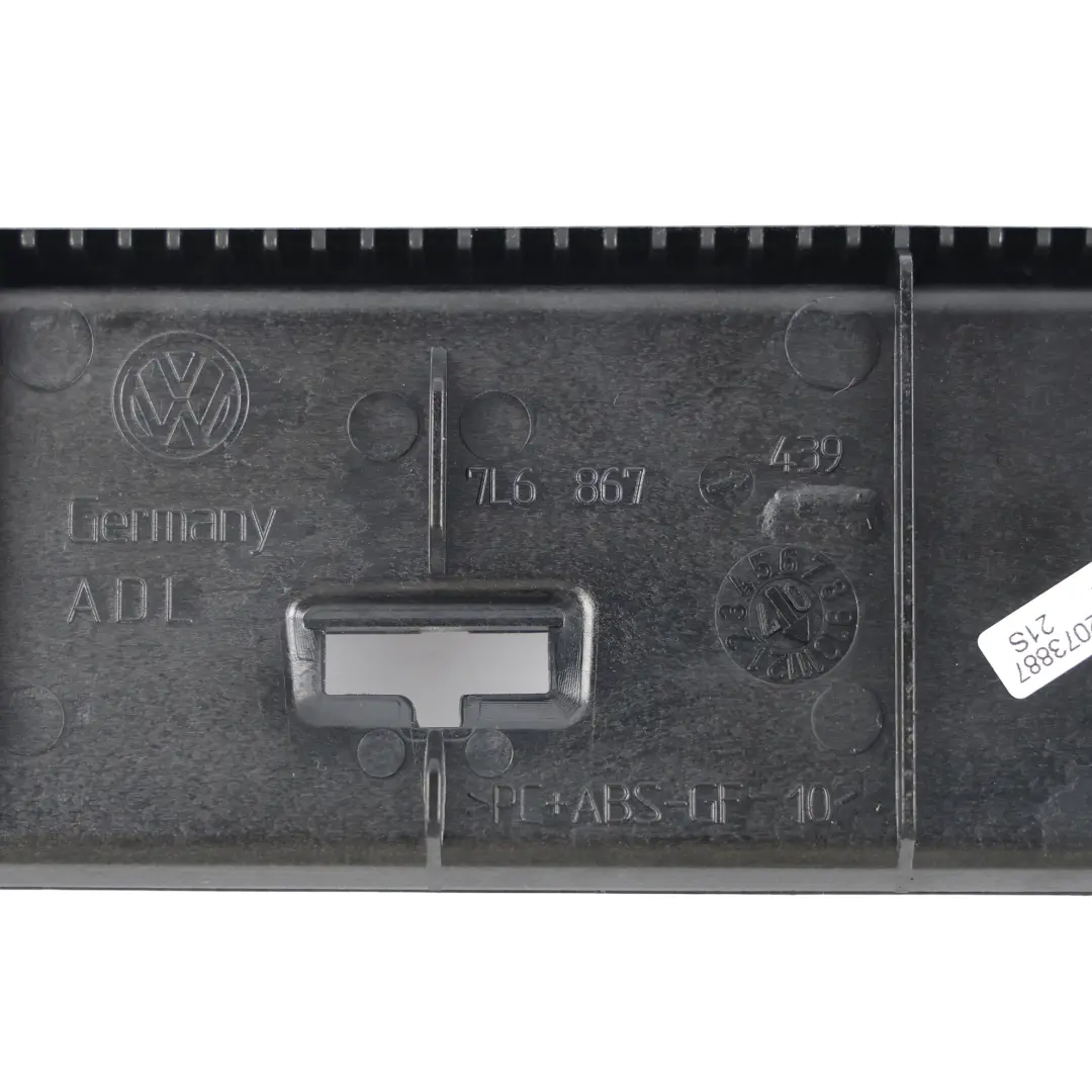 7L Front Door Handle Trim Aluminium Left N/S to VW Volkswagen Touareg with Part number 7L6867439 VW Volkswagen Touareg 7L Front Door Handle Trim Aluminium Left N/S - SKU 7L6867439-1 - Part number 7L6867439