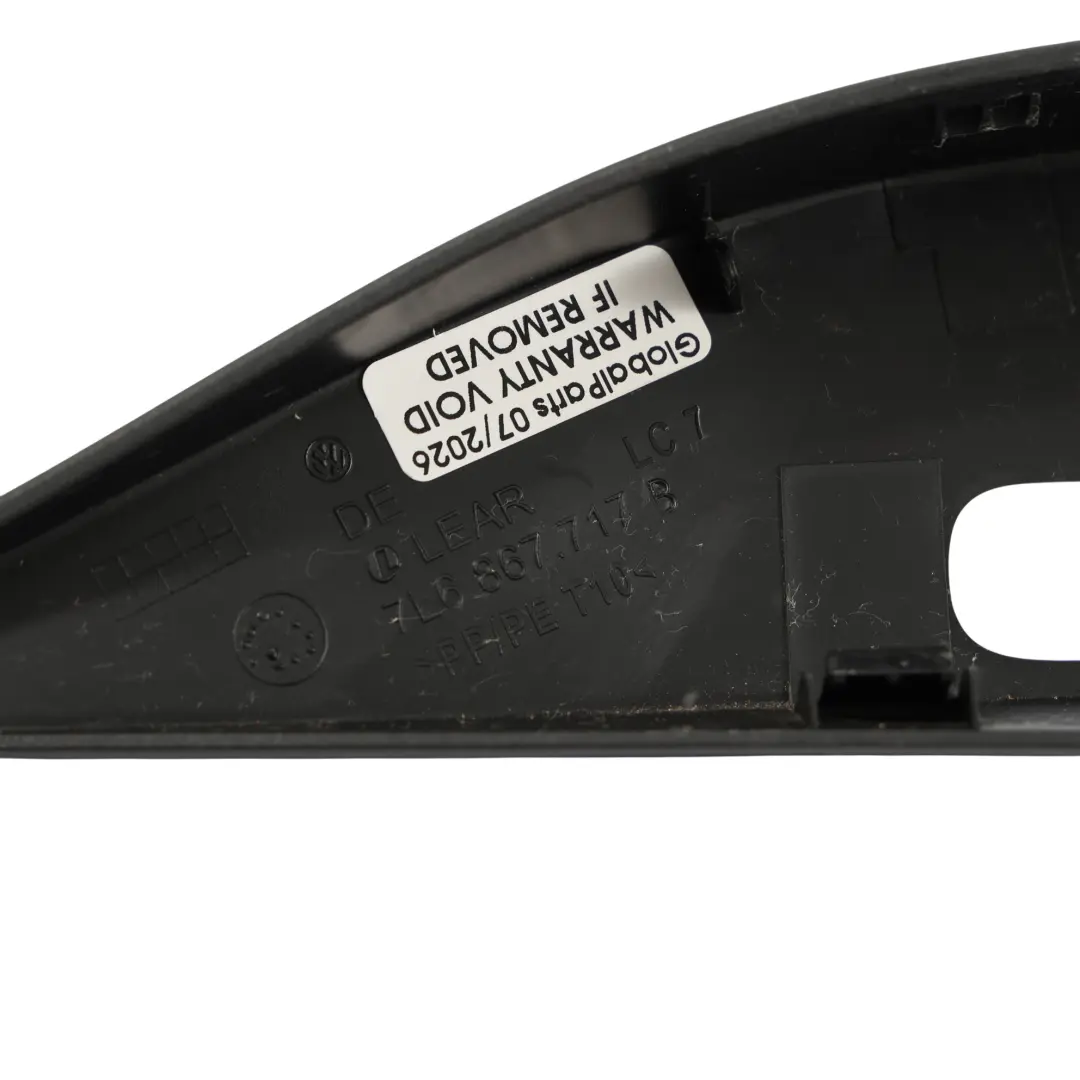 7L AL Hayon Vitre Arrière Garniture Panneau Noir pour Volkswagen Touareg à propos du numéro de pièce 7L6867717B Volkswagen Touareg 7L AL Hayon Vitre Arrière Garniture Panneau Noir - SKU 7L6867717B - Numéro de pièce 7L6867717B