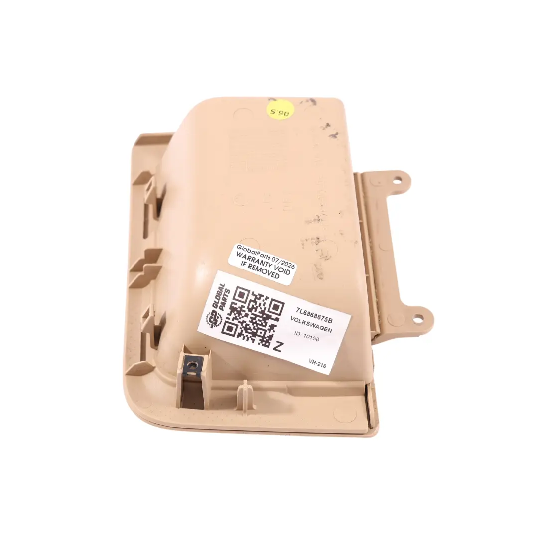 7L Rear Storage Compartment Panel Trim Cover Left N/S 7L686867 to VW Touareg with Part number 7L6868675B VW Touareg 7L Rear Storage Compartment Panel Trim Cover Left N/S 7L686867 - SKU 7L6868675B - Part number 7L6868675B