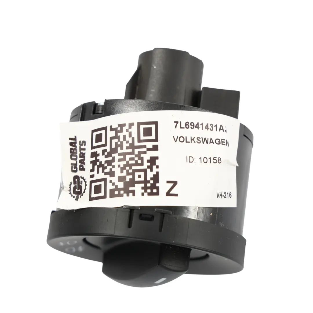 Headlight Light Lamp Switch Panel to Volkswagen Touareg AL with Part number 7L6941431AJ Volkswagen Touareg AL Headlight Light Lamp Switch Panel - SKU 7L6941431AJ - Part number 7L6941431AJ