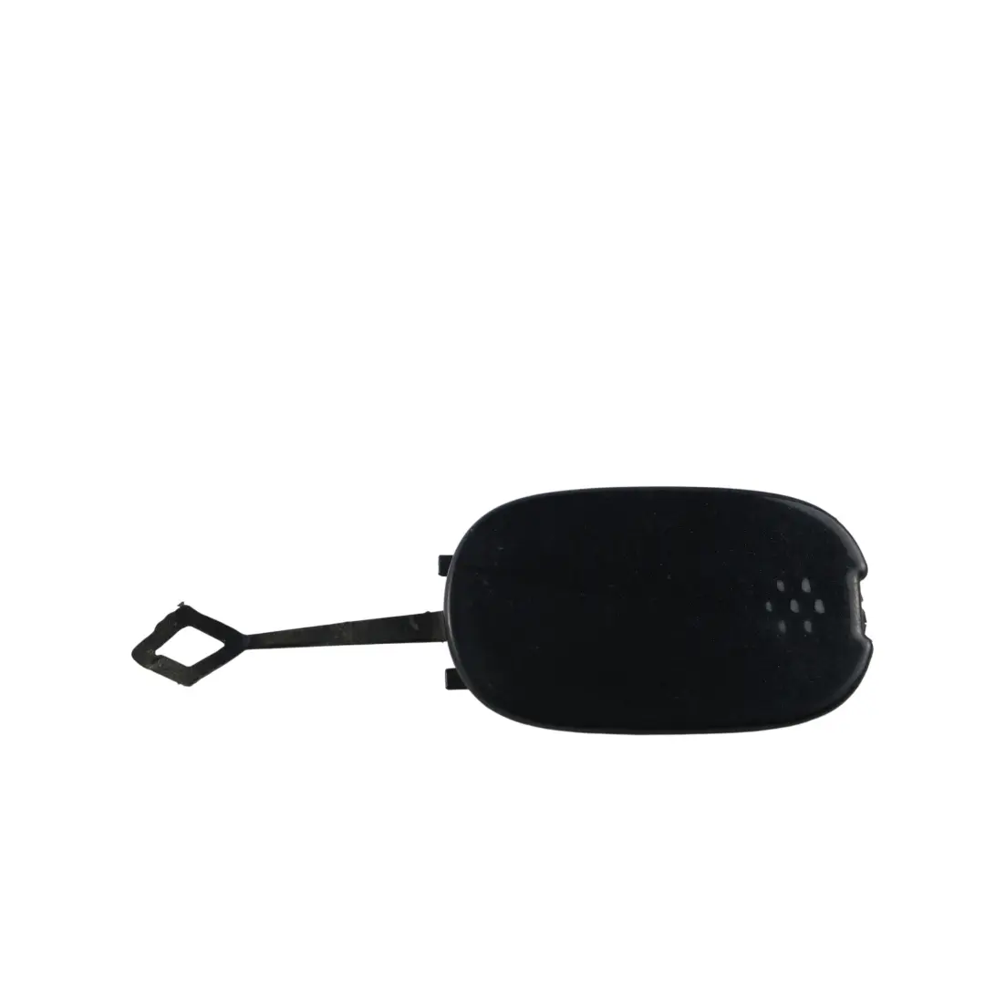 Volkswagen Touareg AL Rear Bumper Tow Hook Cover Cap Black Magic Pearl C9Z - SKU 7L9807450-BLM - Part number 7L9807450