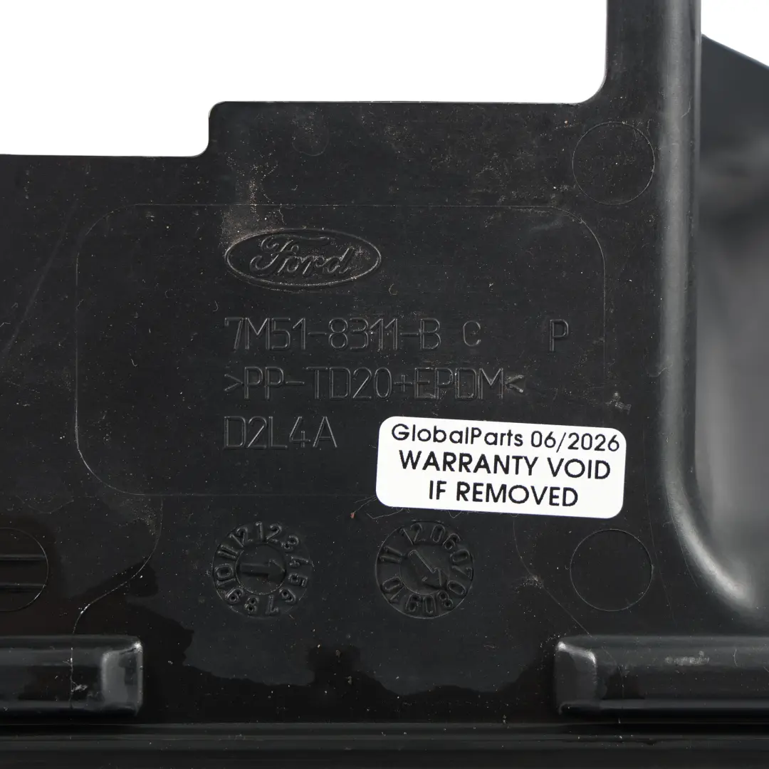 Deflettore Aria Carrozzeria Anteriore Sinistro per Ford Focus Titanium con numero di parte 7M51-8311-B Ford Focus Titanium Deflettore Aria Carrozzeria Anteriore Sinistro - SKU 7M51-8311-B - Numero di parte 7M51-8311-B